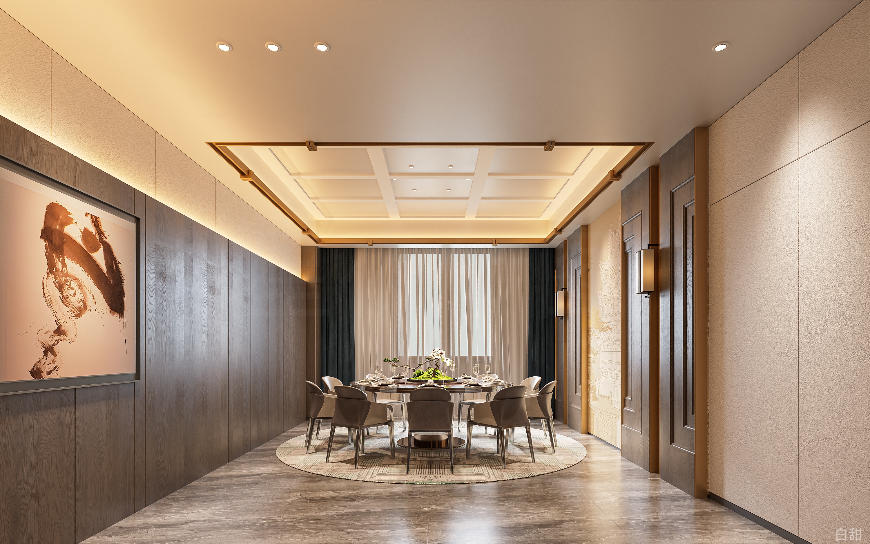 大气与细致并存，新中式工装-5