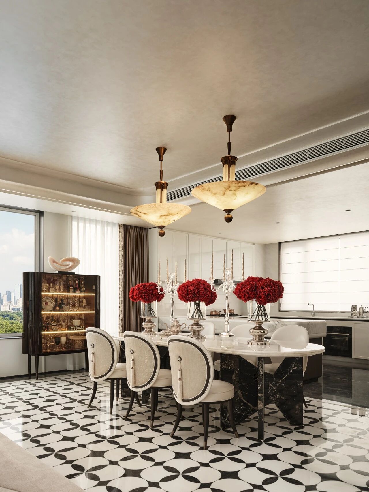 新作  ：演绎理想家的双面美学——金华滨江沁湖映月丨IF DESIGN 羽果设计-12