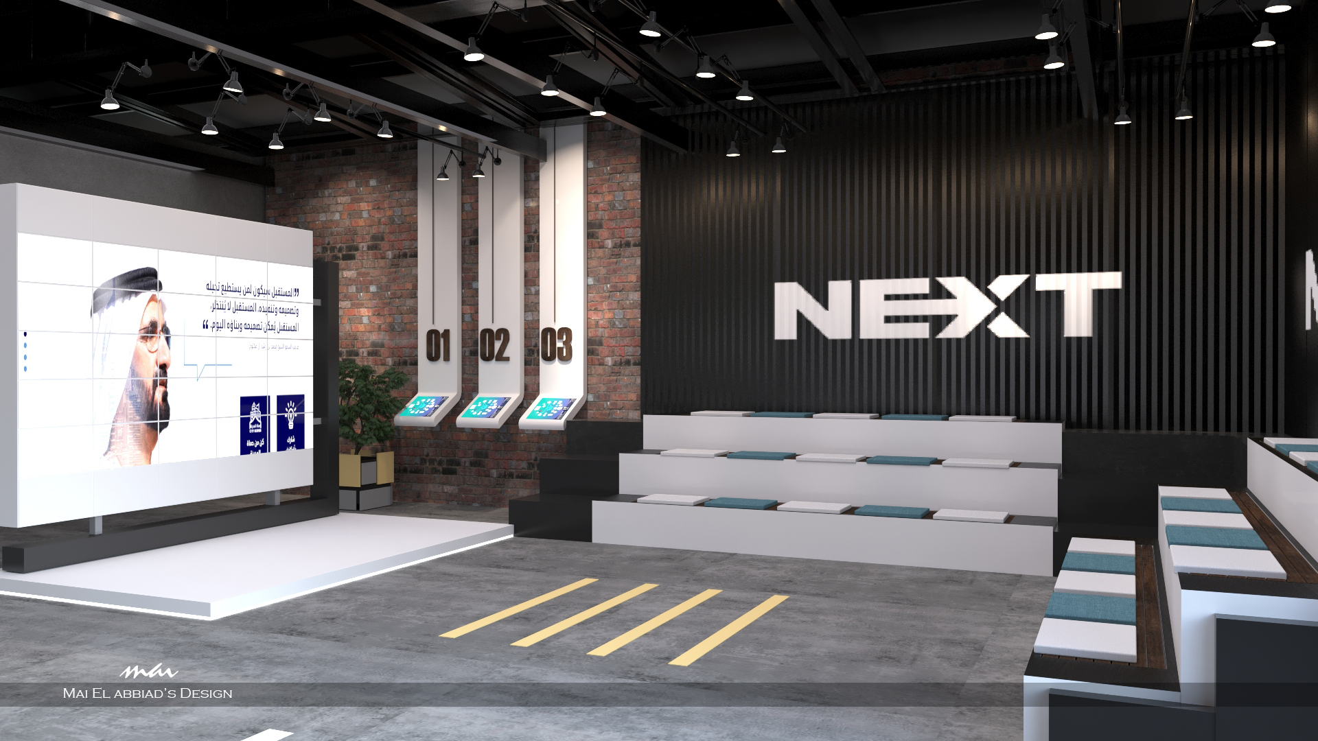 迪拜警察局庭院设计丨阿联酋迪拜-24