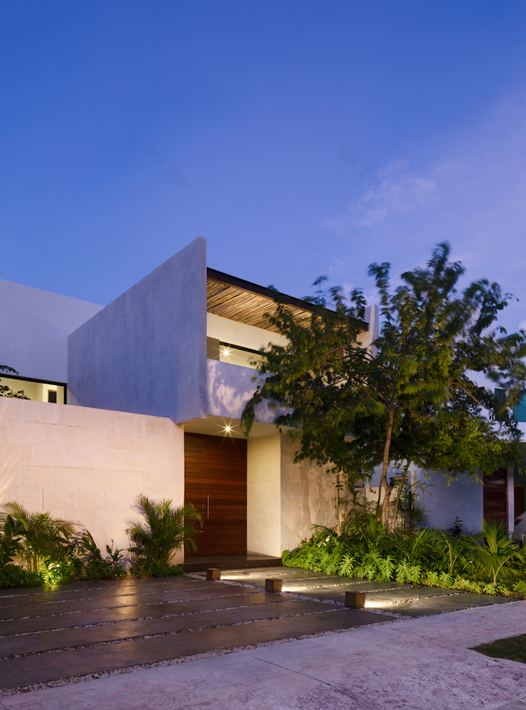 墨西哥 Golondrinas 34 号住宅——融入自然的室内外一体化设计-23