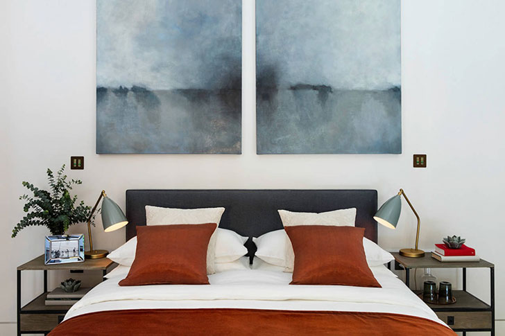 伦敦现代简约风格联排别墅-19