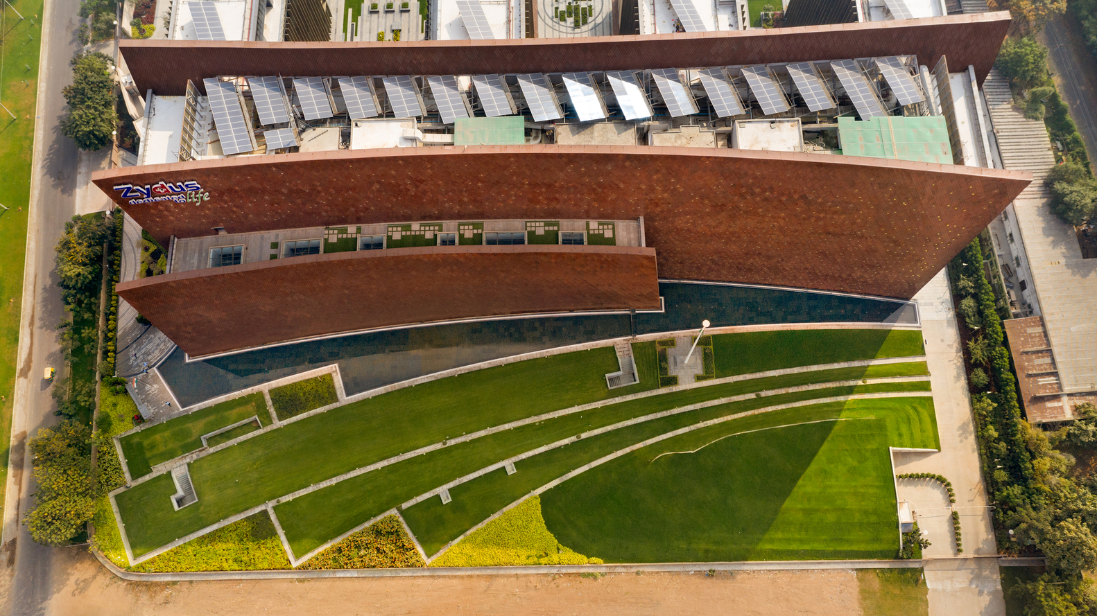 印度 Zydus 总部丨形态发生-7