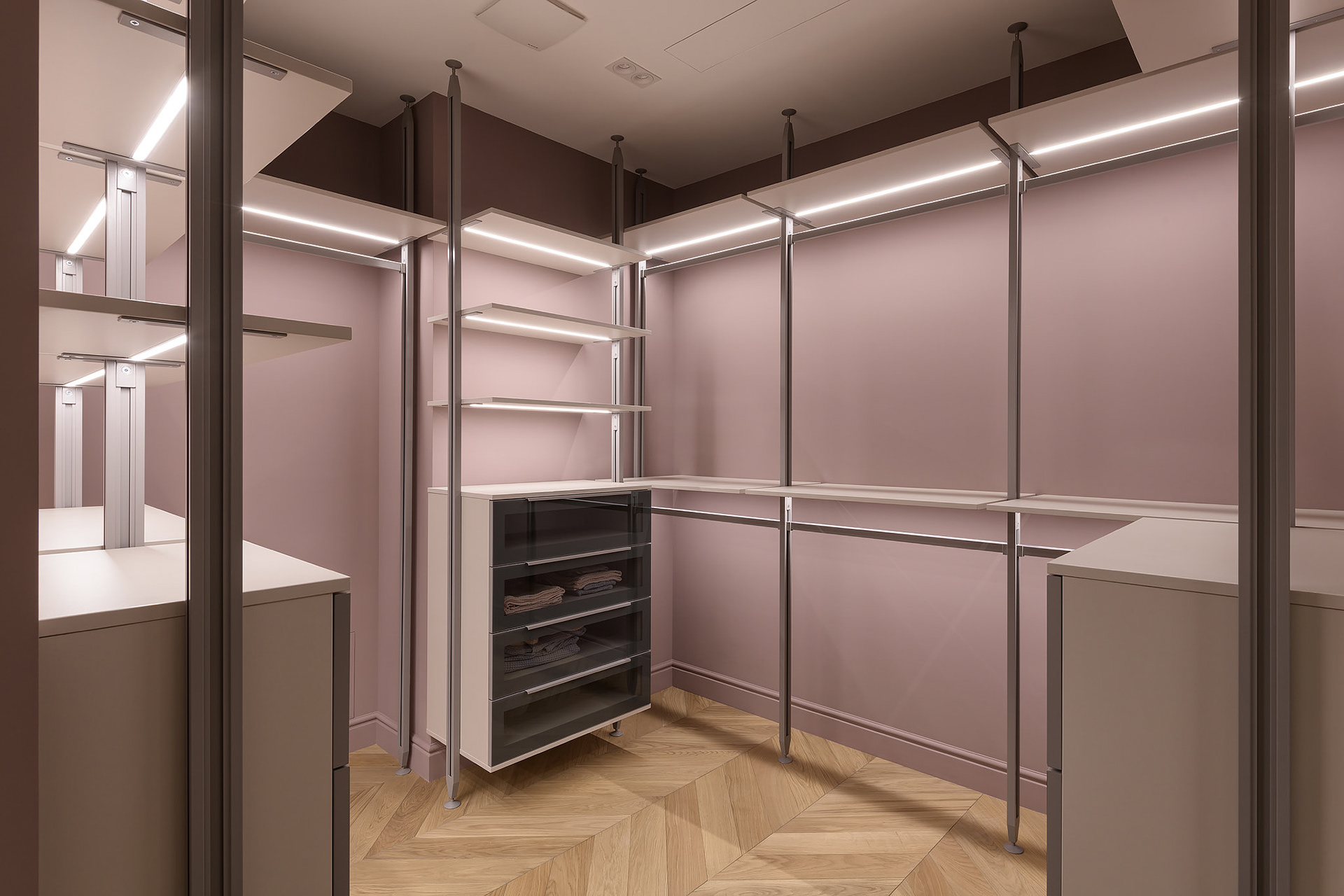 TETRIS·Grey Emerald 公寓丨乌克兰基辅丨S+O architects-40