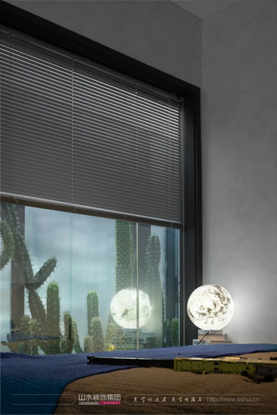 赛博朋克山水 S200 样板间丨山水空间装饰-72