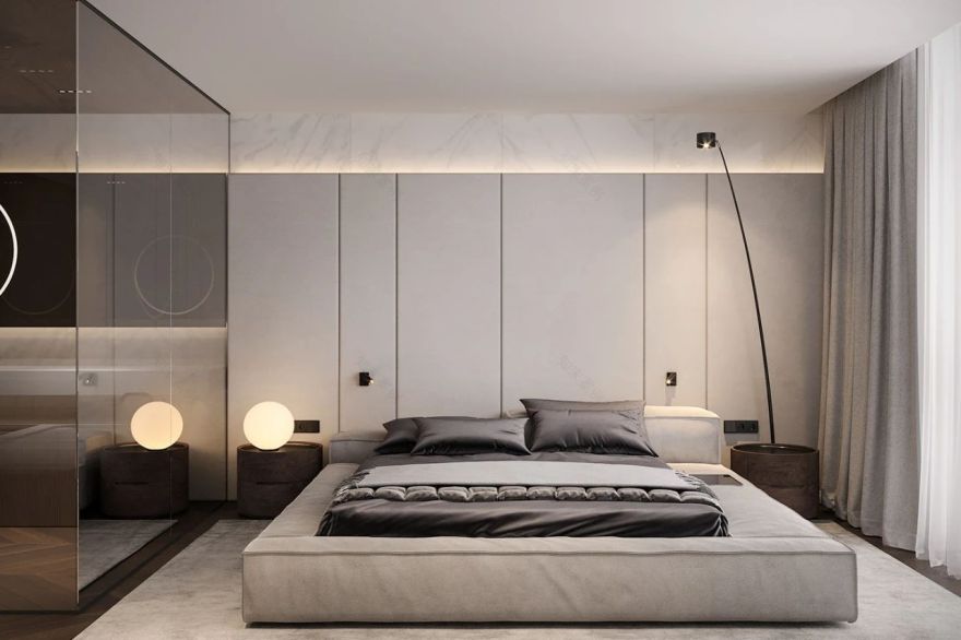 私人空间的艺术品——100 款卧室背景墙设计鉴赏-84