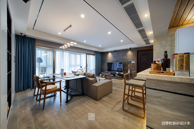 30万元三居150平米装修案例·邂逅·时光丨中国深圳丨四季软装-44