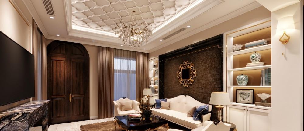 越南海防市 VINHOME 别墅 | 酒窖、影音室打造高品质家庭娱乐空间-5