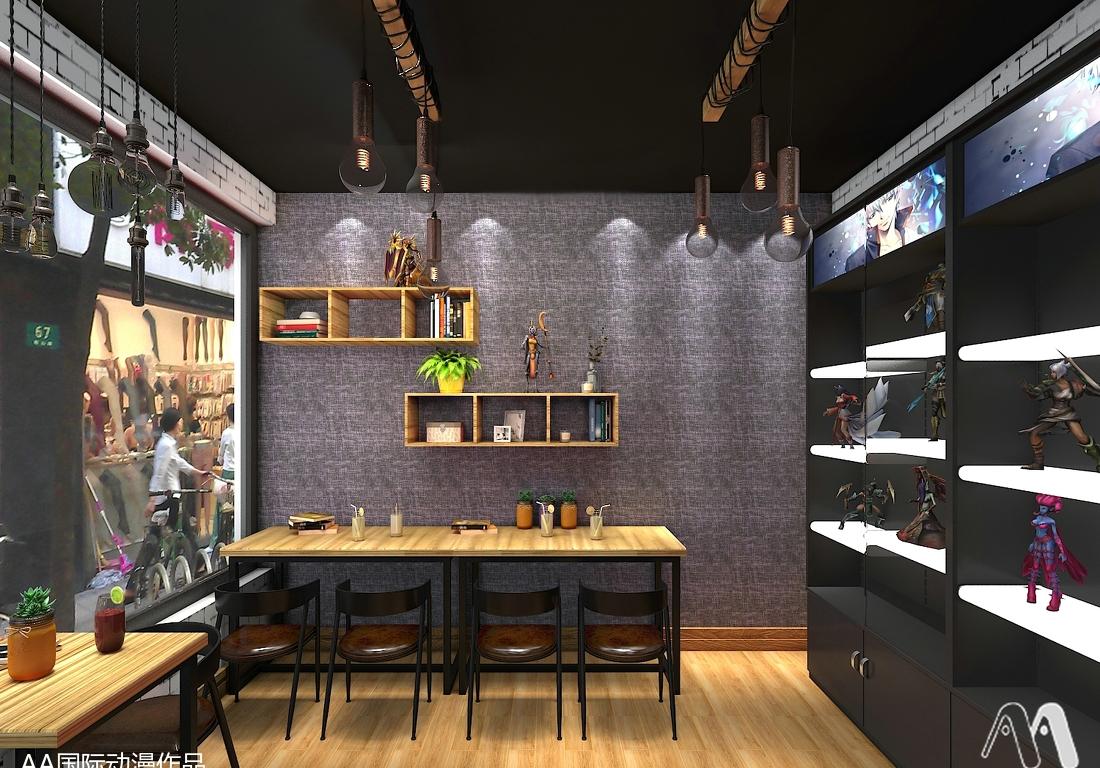 AA 国际动漫主题餐饮店设计-4