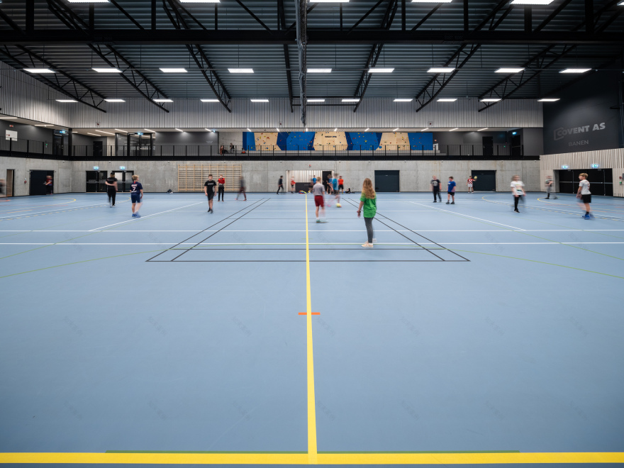 Bjerkreimshallen 多功能厅丨挪威丨Arkitektkontoret Vest AS-32