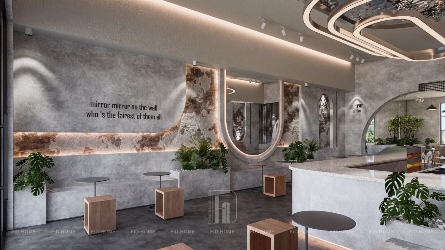 Sketchup咖啡室室内模型丨Viet Duc Kieu-5