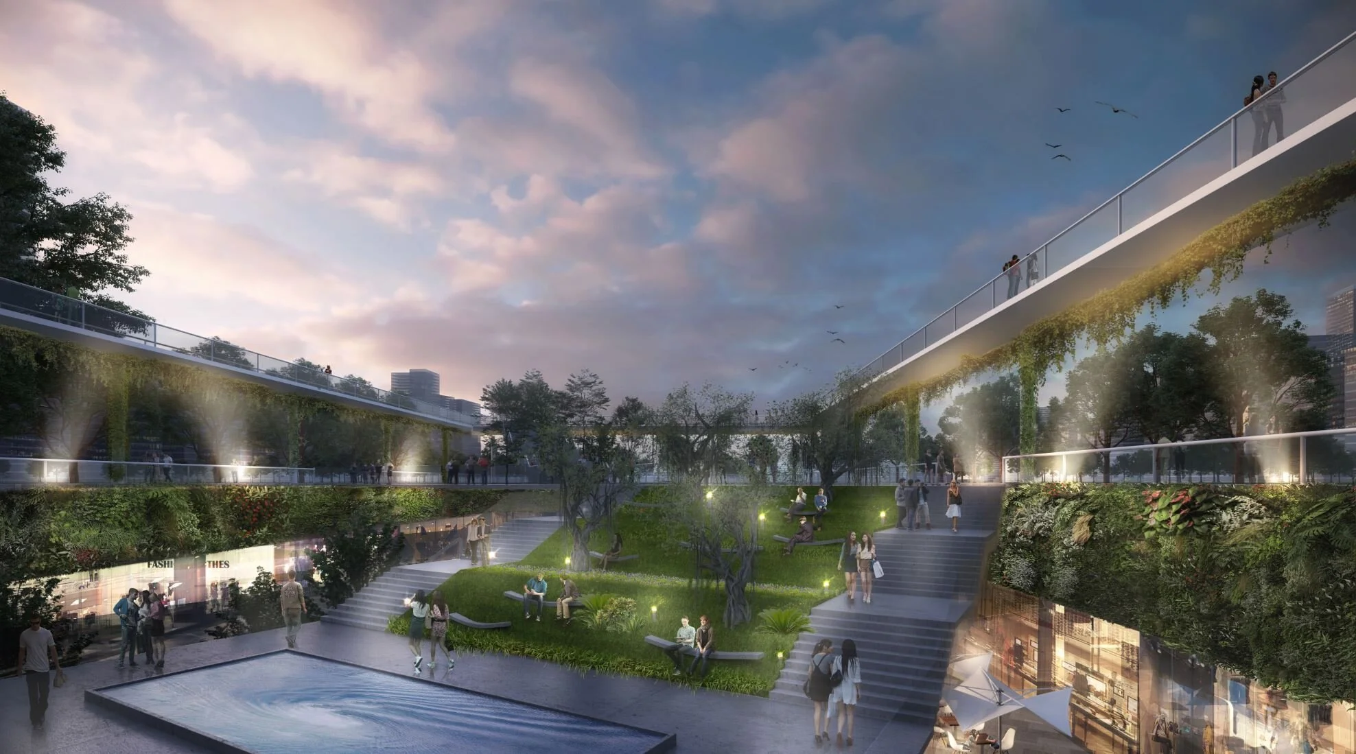 东莞国际商务区中央公园及绿轴概念景观设计国际咨询丨中国东莞丨TALLER,LOLA-21