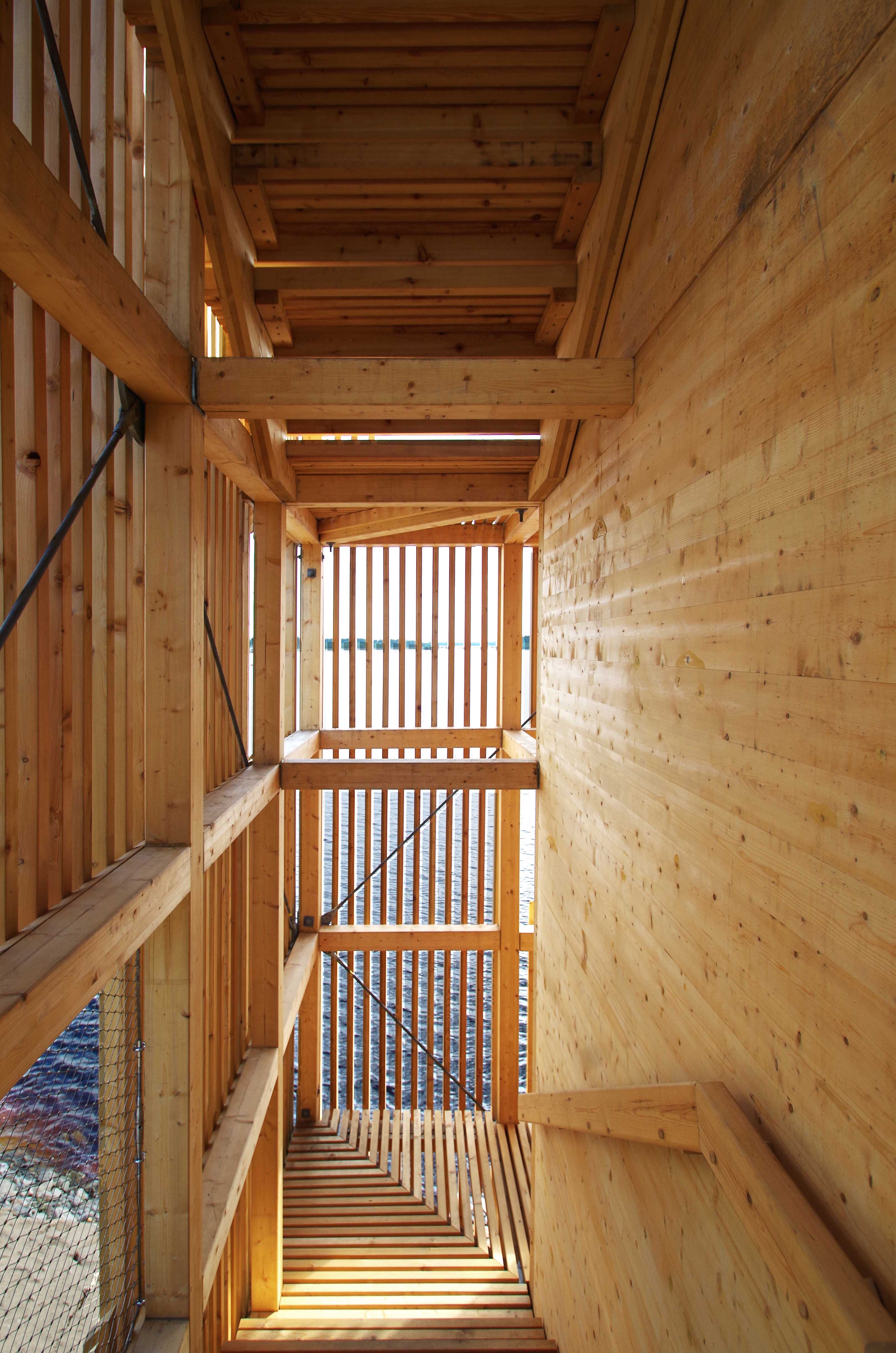 芬兰 Sein joki 市潜望镜塔——木构观景新地标-45