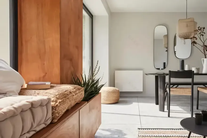 自然木色客厅设计,打造温馨家居环境-8