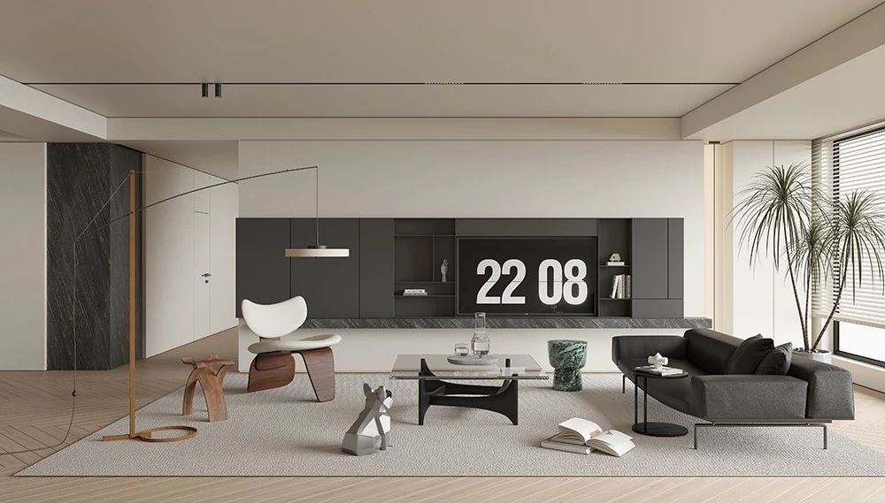 悬浮式电视背景墙设计-35