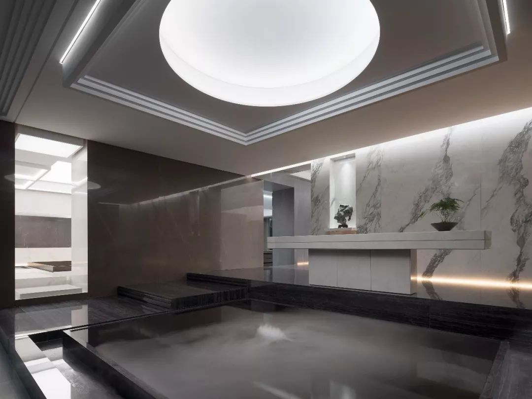 诗连达岩板展厅 | 山水意境,人文艺术的空间表达-23