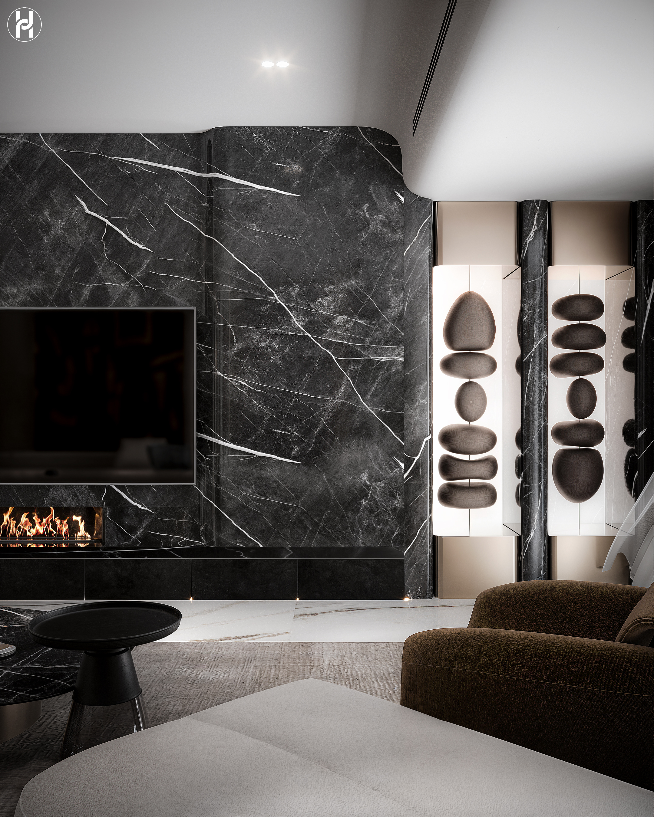 新接待处设计丨埃及丨SALMA SOBHY-12