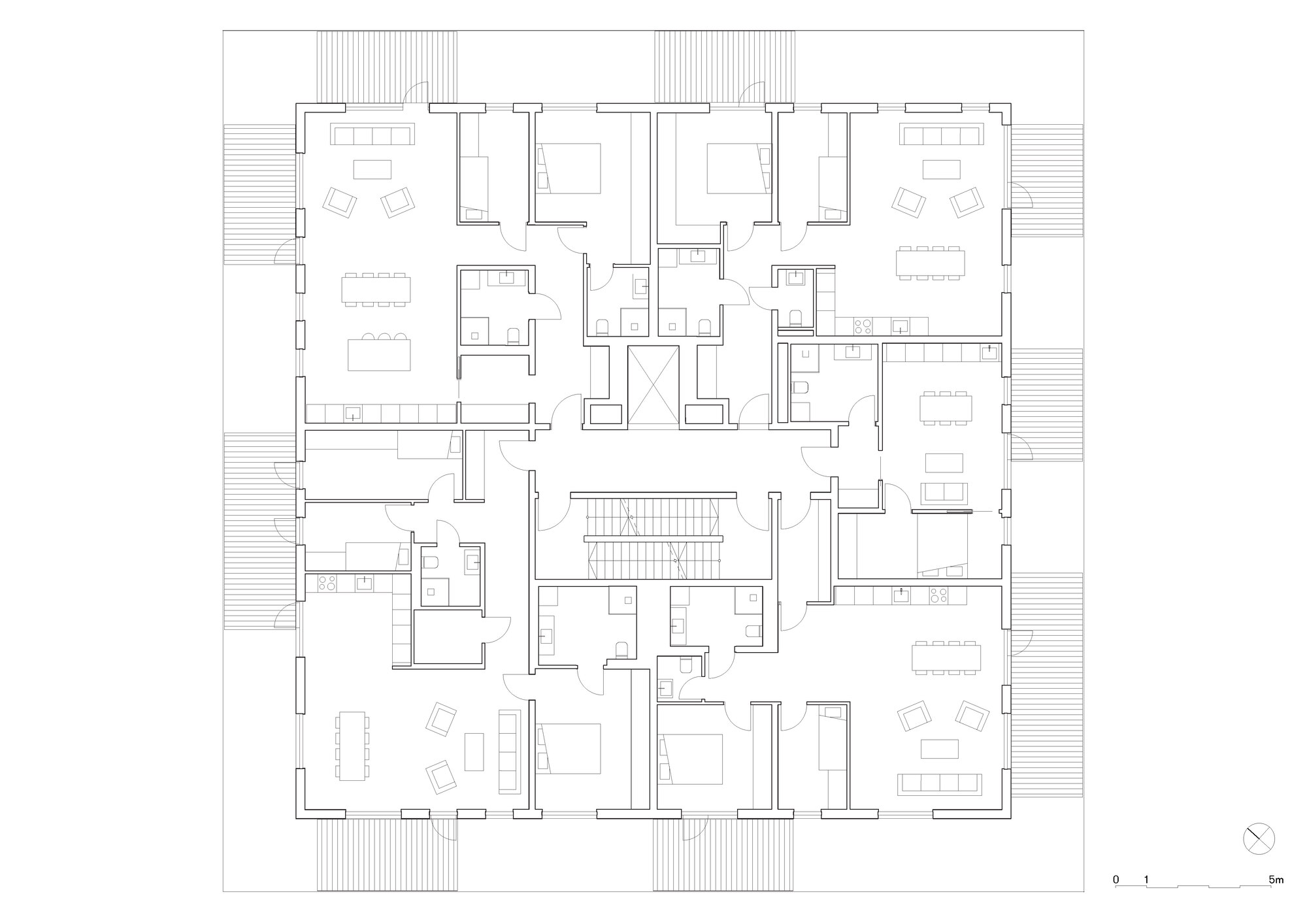 灯笼公寓丨挪威丨Reiulf Ramstad Arkitekter-14