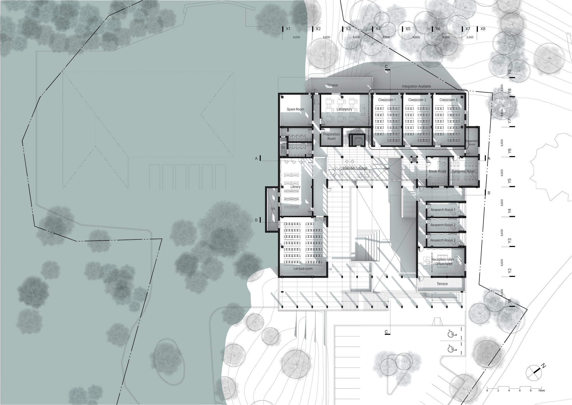 首尔国立大学南森林研究与教育中心丨韩国光阳市丨TAAL Architects-34