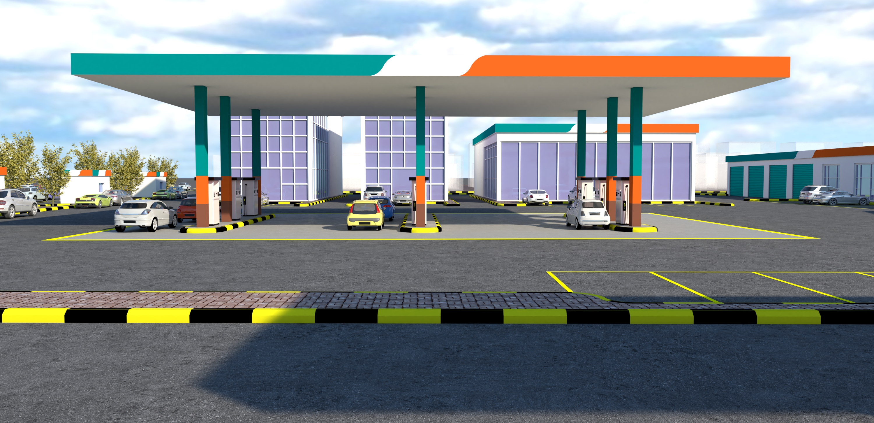 El Maneef Petrol Station-2