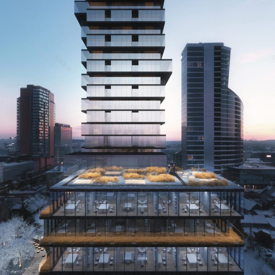 “Inreal”多功能高层综合体竞赛项目“651729”丨立陶宛维尔纽斯丨HEIMA工作室(Kristijonas等6位建筑师)-19