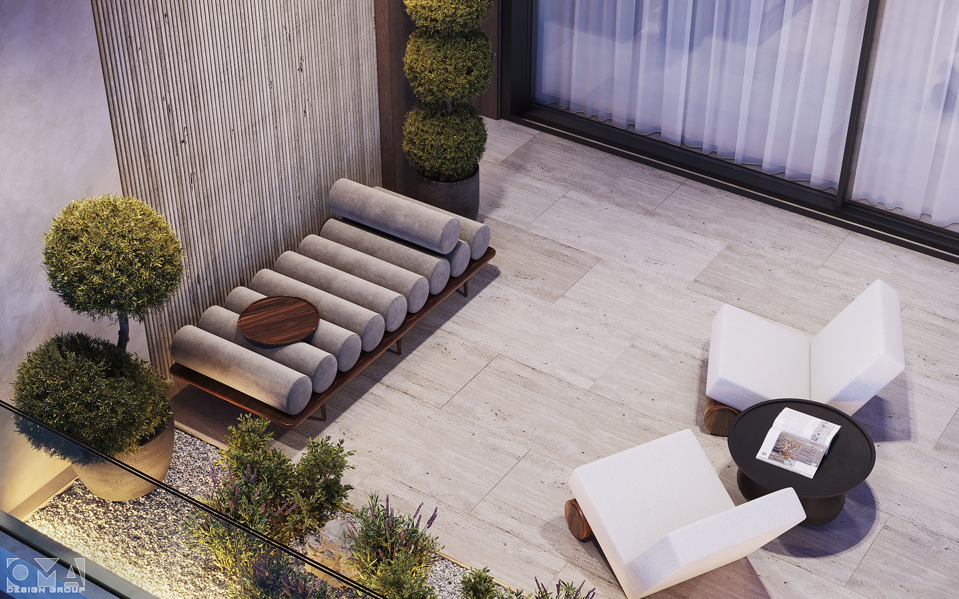 棕榈岛公寓室内设计丨阿联酋迪拜-8