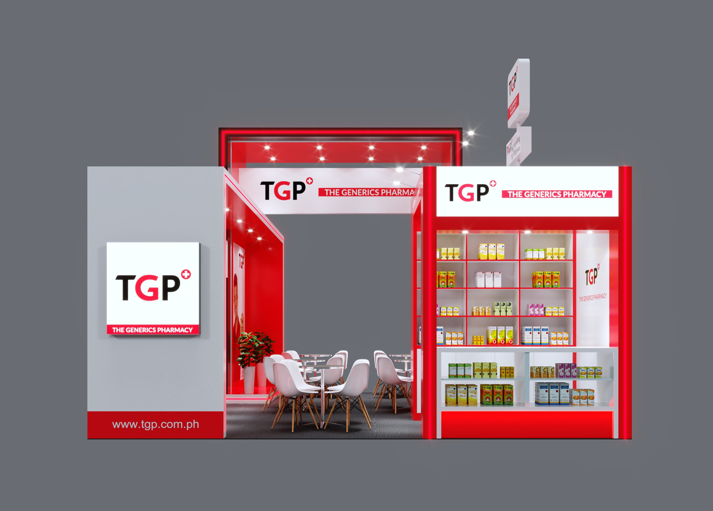 The Generics Pharmacy - Exhibition Booth Design-3