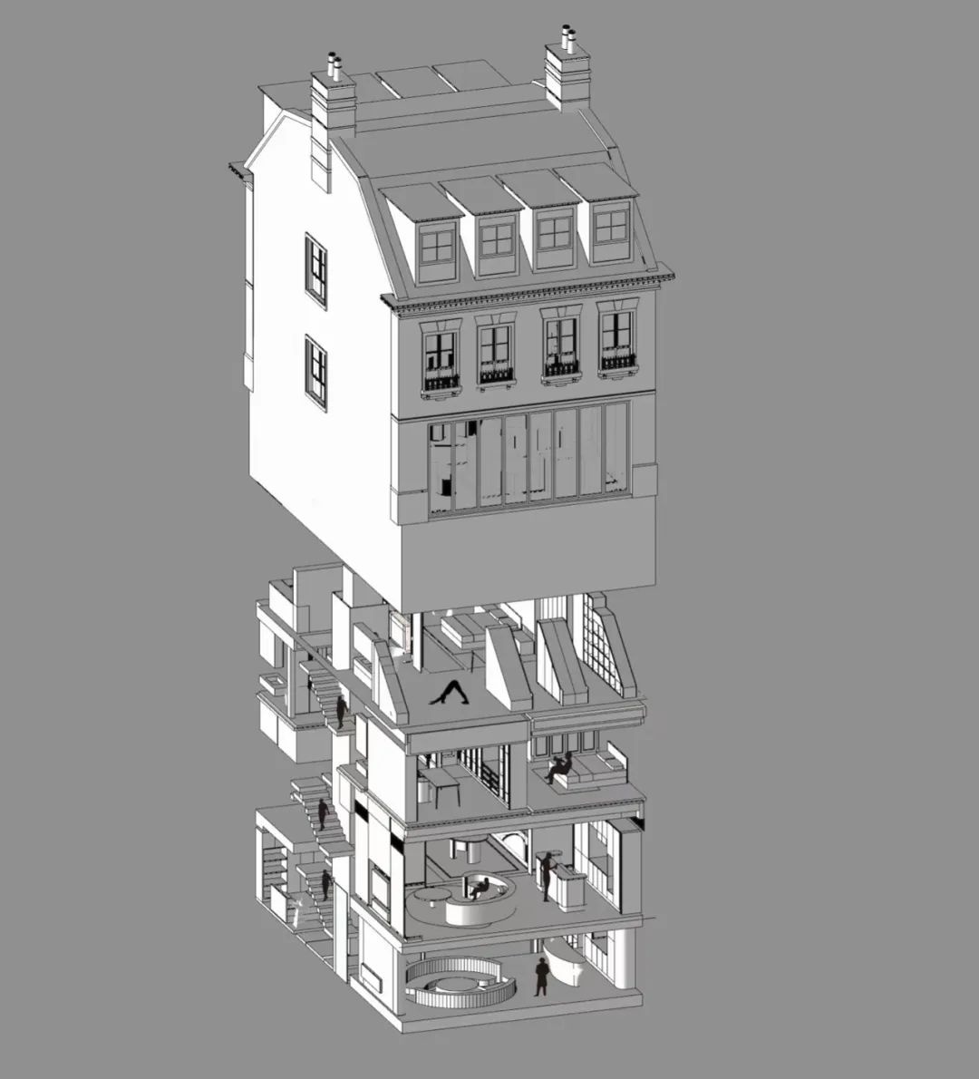 上海 450㎡独栋别墅设计丨中国上海丨谭卓建筑设计(上海)事务所-128