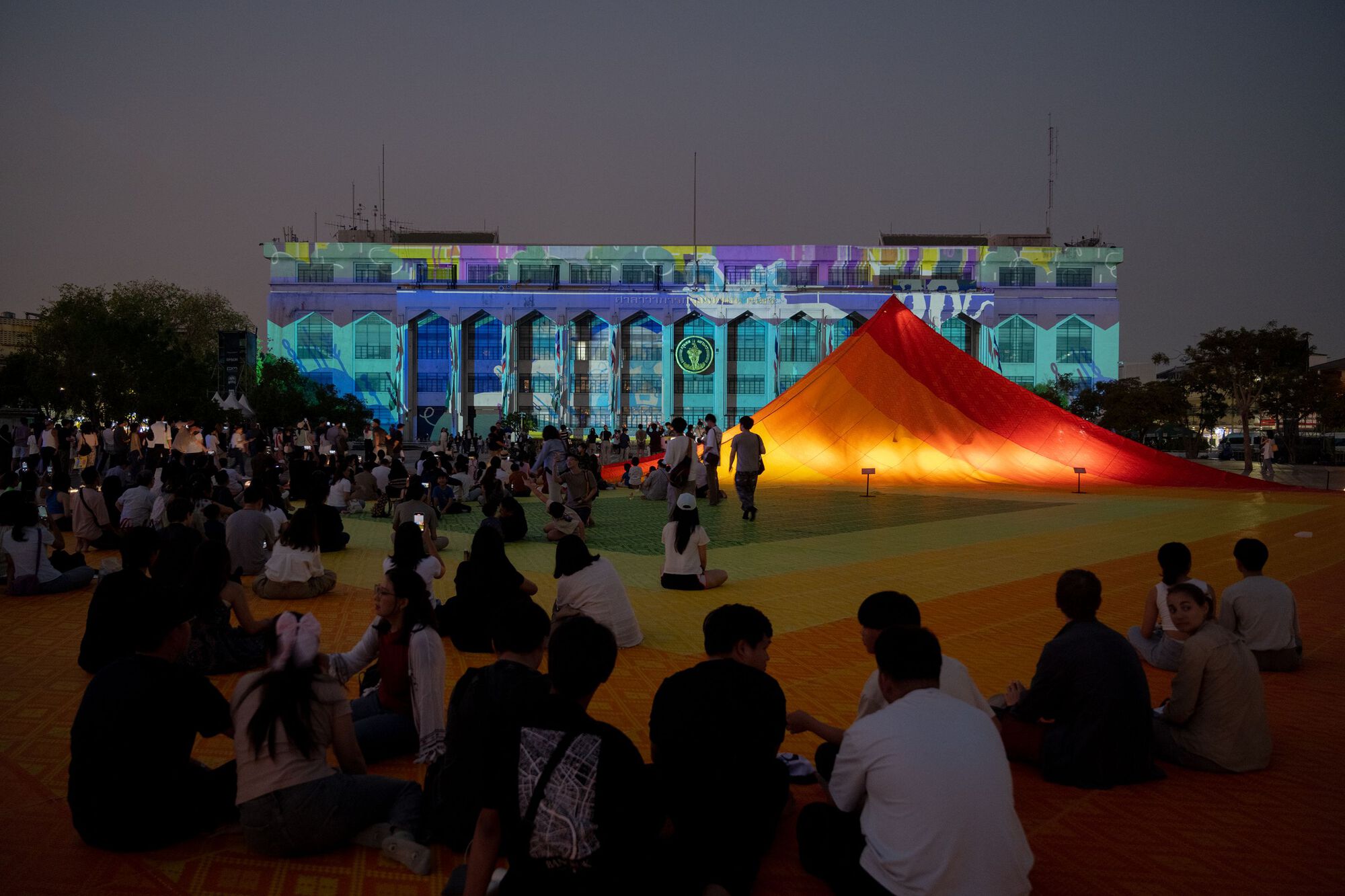 Mega Mat Installation Bangkok Design Week / MVRDV-34