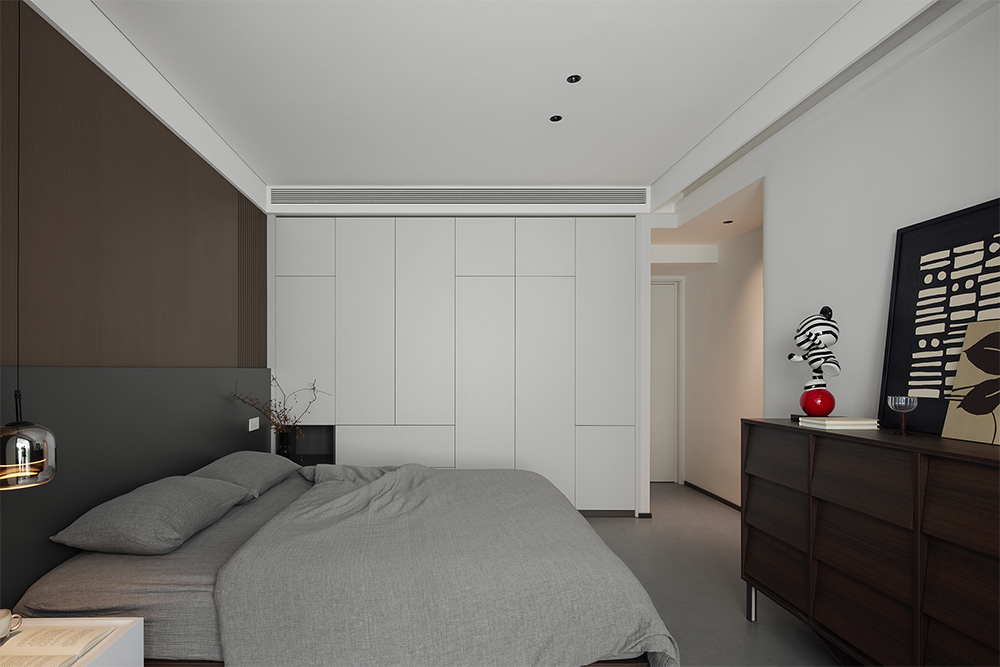 私宅设计:黑白之间,极致简约丨中国成都丨成都宏福樘设计,巴克空间设计-52