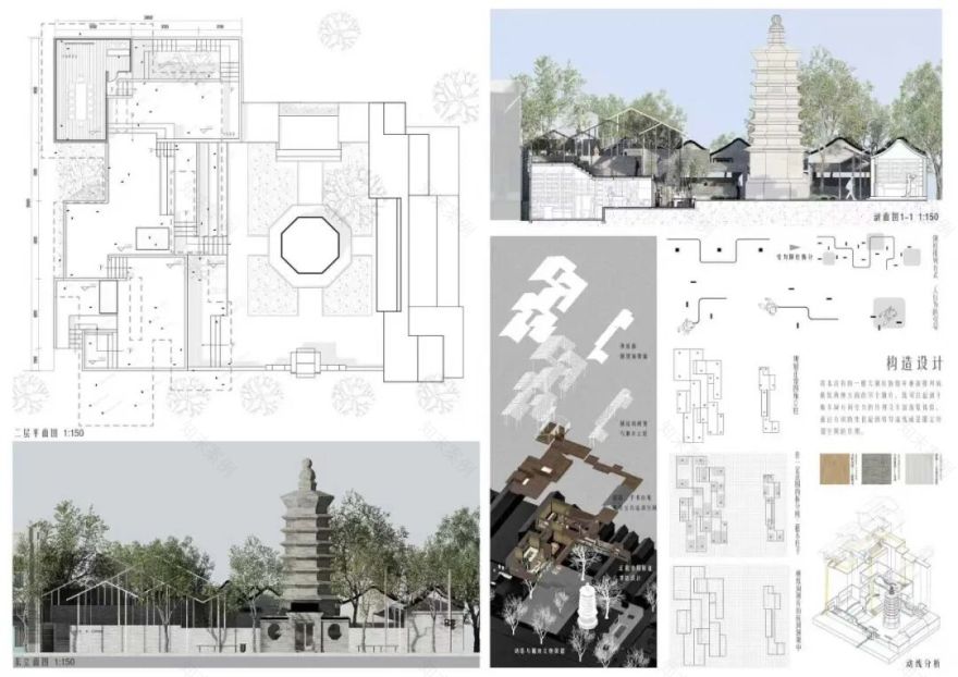 12份天大建筑优秀课设:“昱锐”奖学金项目分享-25