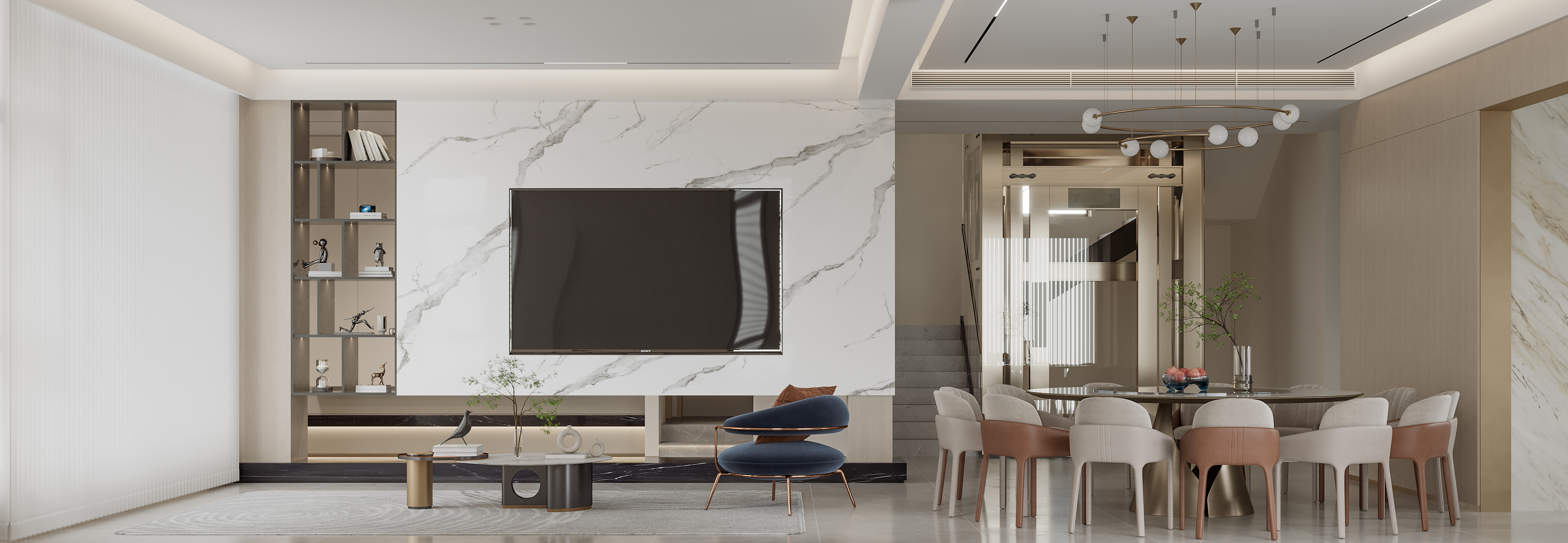 现代风格——白龙马效果-7