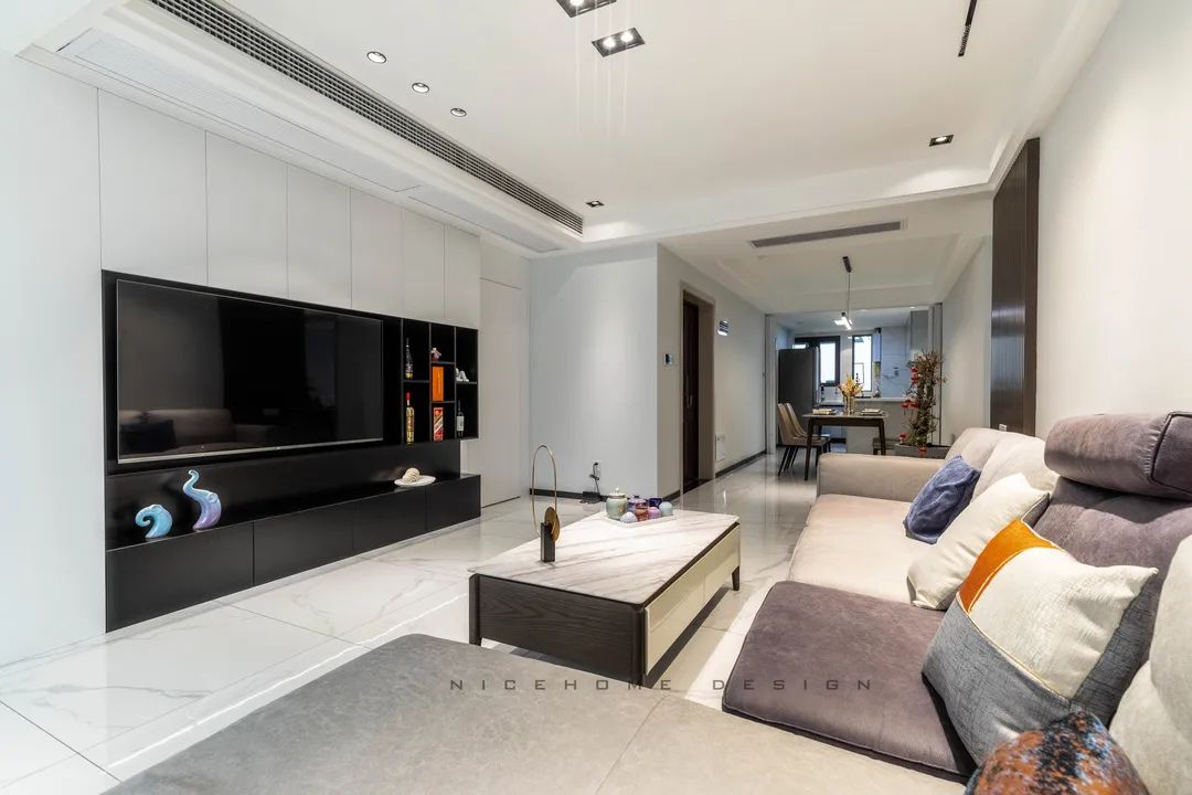 《江南学府》139㎡现代简约五居室丨浙江南鸿装饰-1