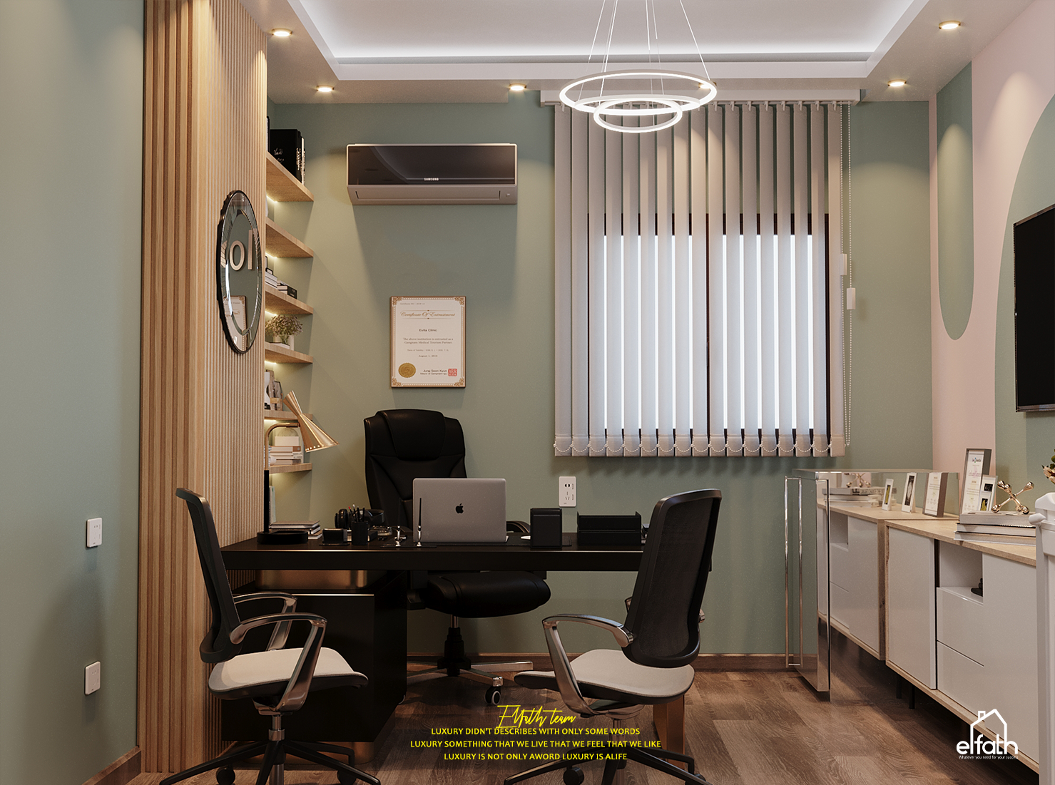 commercial clinic - interior design-2