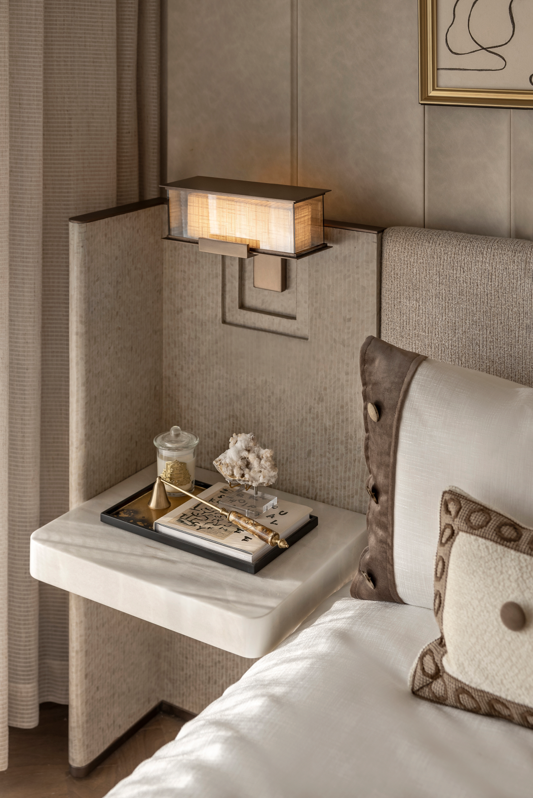 郑州招商・揽阅143户型样板间丨中国河南丨软装设计为元禾大千,未提及硬装设计方-62