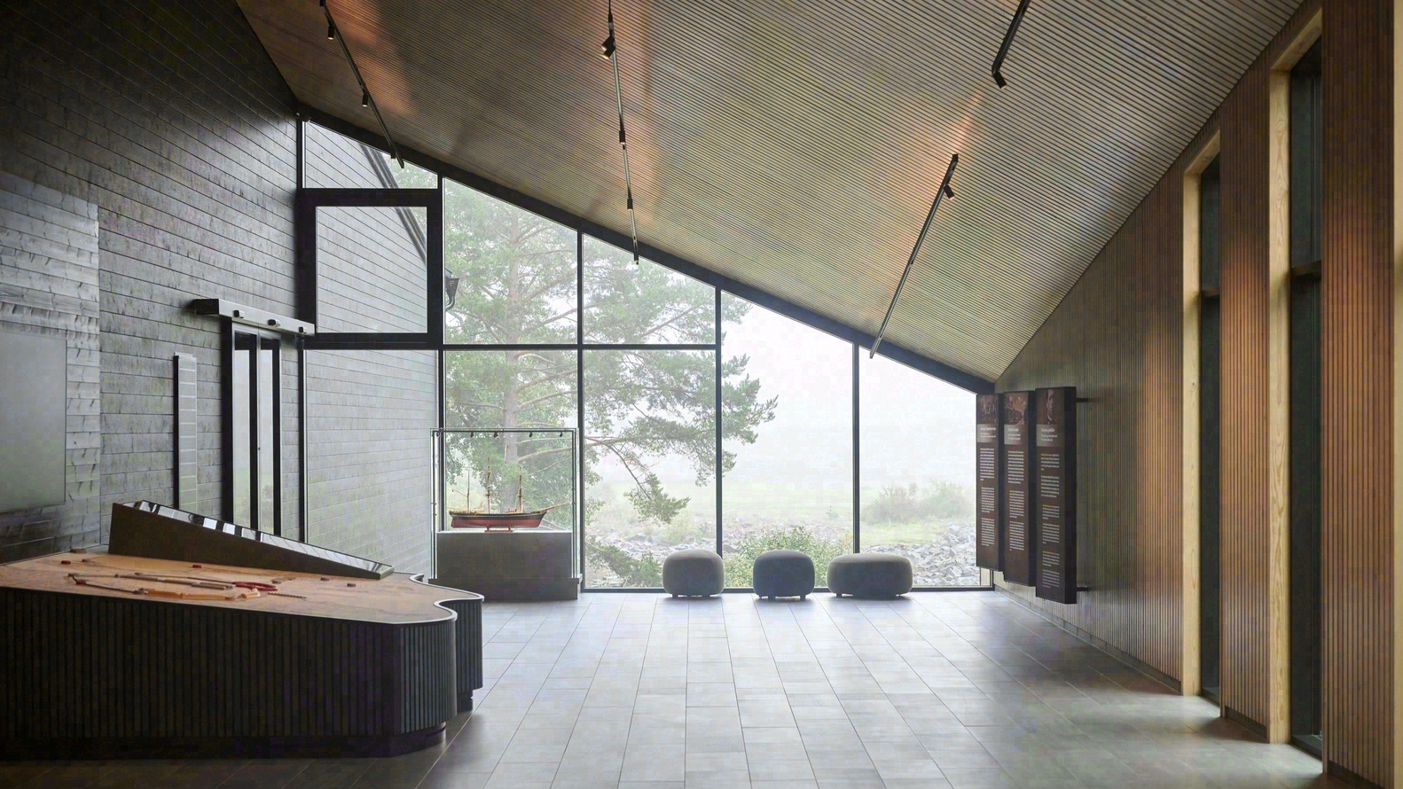 芬兰博马松游客中心丨丹尼尔·安德松-30