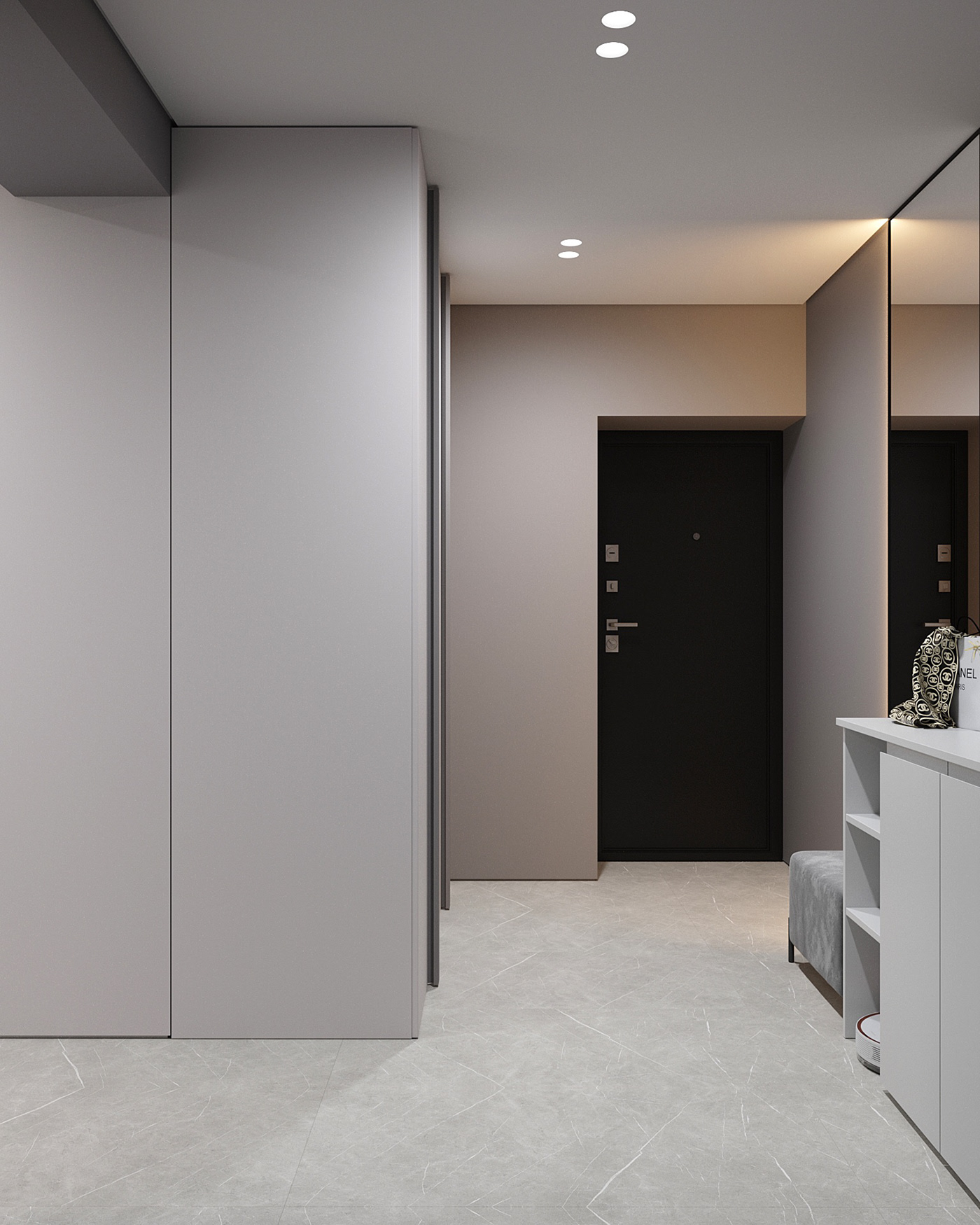 浅色系公寓设计-2