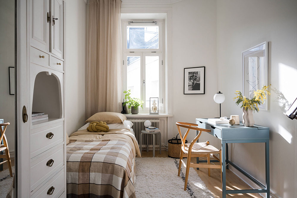 斯德哥尔摩优雅宽敞公寓设计-19