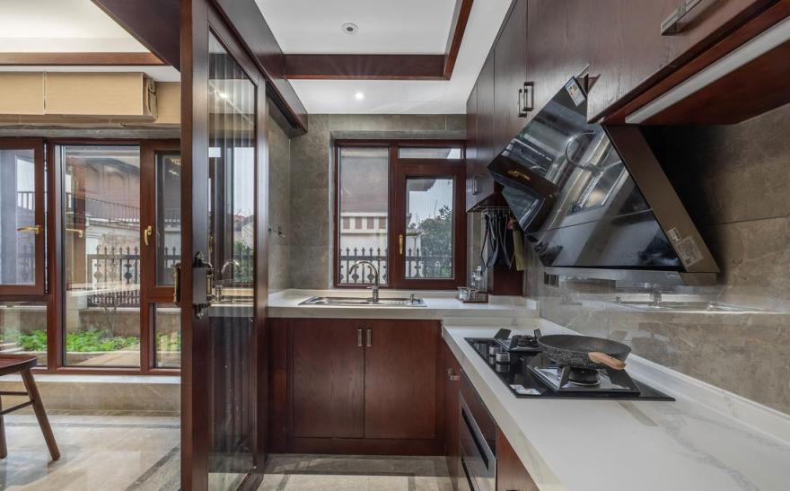 雅致东方,现代与传统共融的别墅设计-19