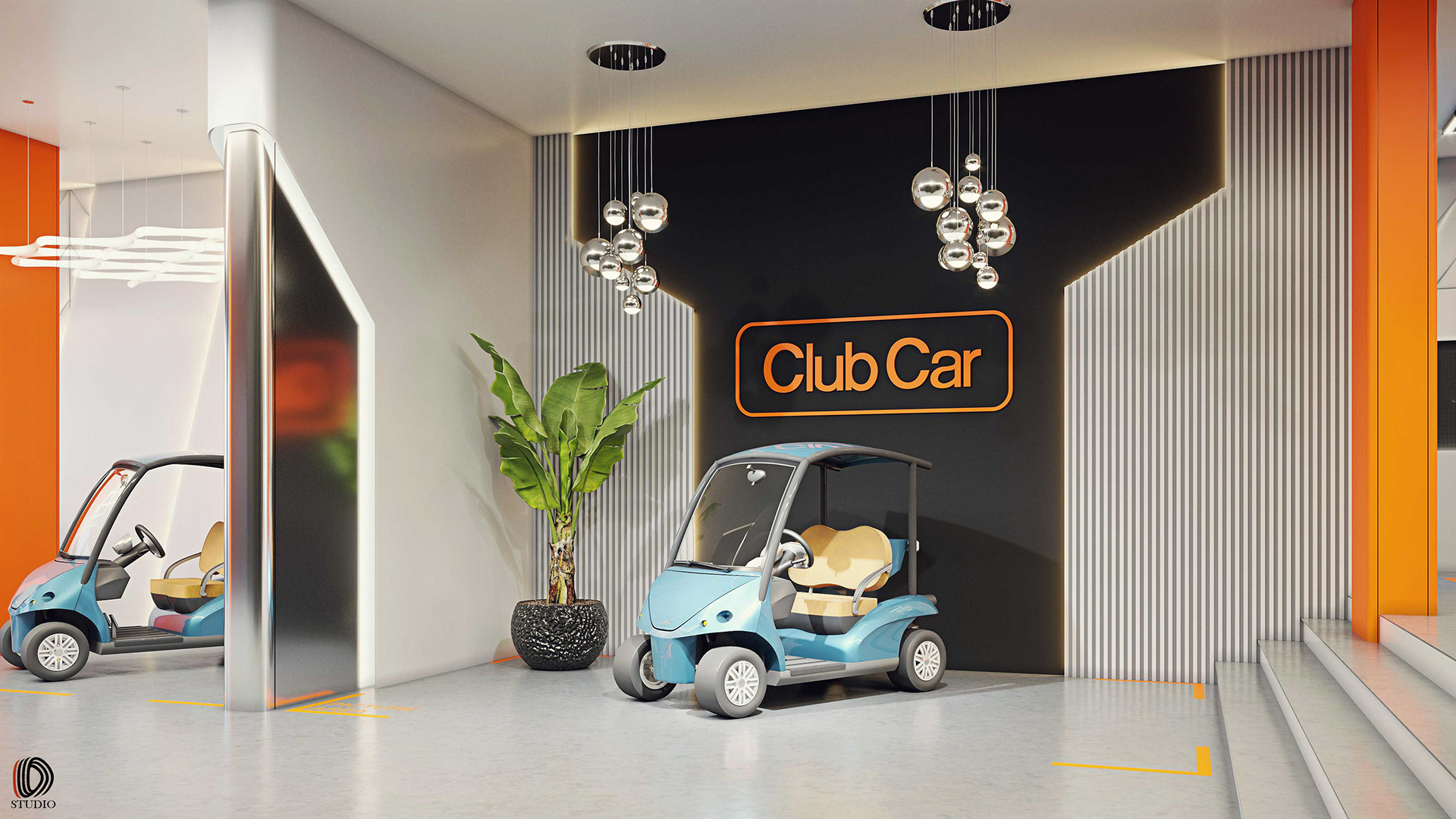 展厅设计丨阿联酋迪拜丨Luxury Carts Group-11