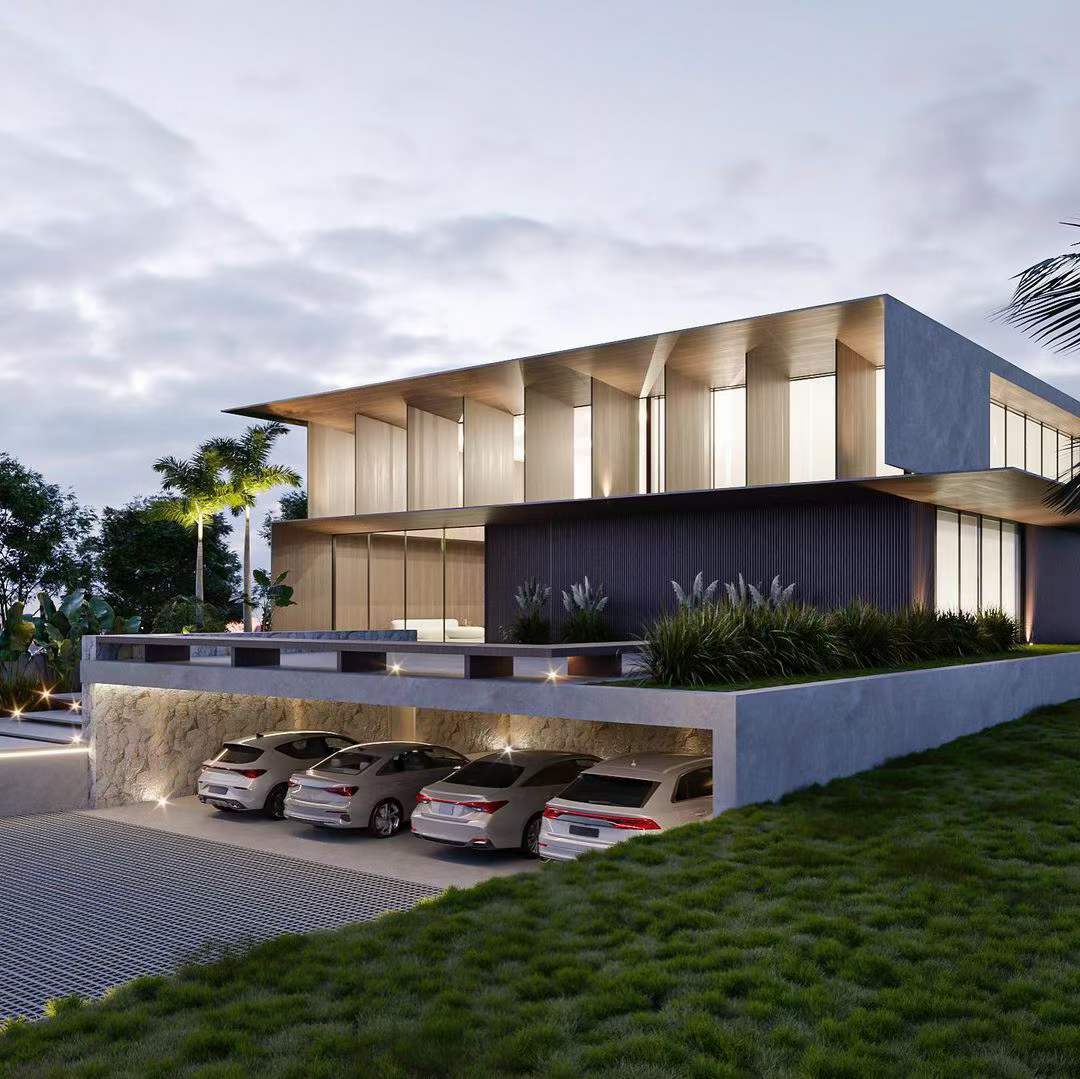 推荐一款足以惊艳全村人的现代别墅-0