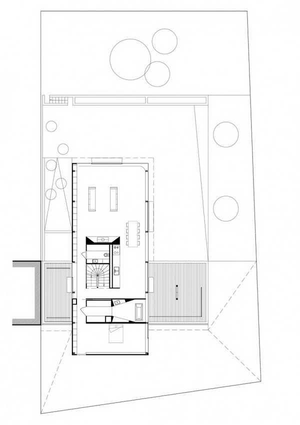 小型地块上的大胆的独立式酒店项目丨法国丨Colboc  Franzen Architects-19