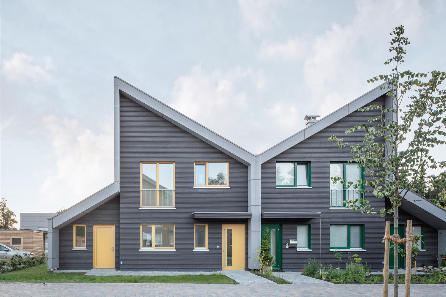 德国沃瓦尔德河畔 Quartier 住宅区丨Störmer Murphy 及其合伙人-11