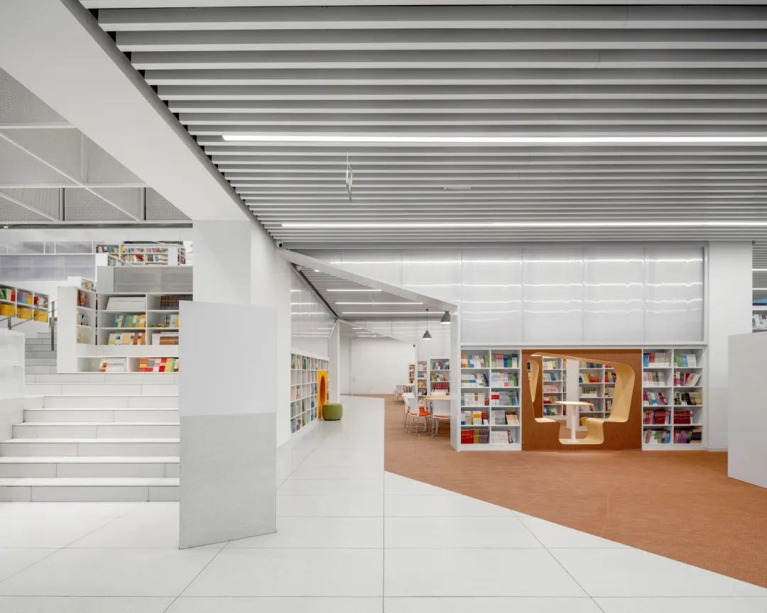 上音实验鹤壁分校图书馆室内丨中国鹤壁丨URBANUS 都市实践（北京）-9