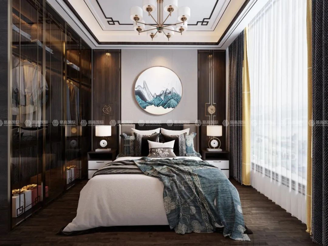 西安天浩上元郡新中式家居设计,演绎钟灵毓秀之美-19