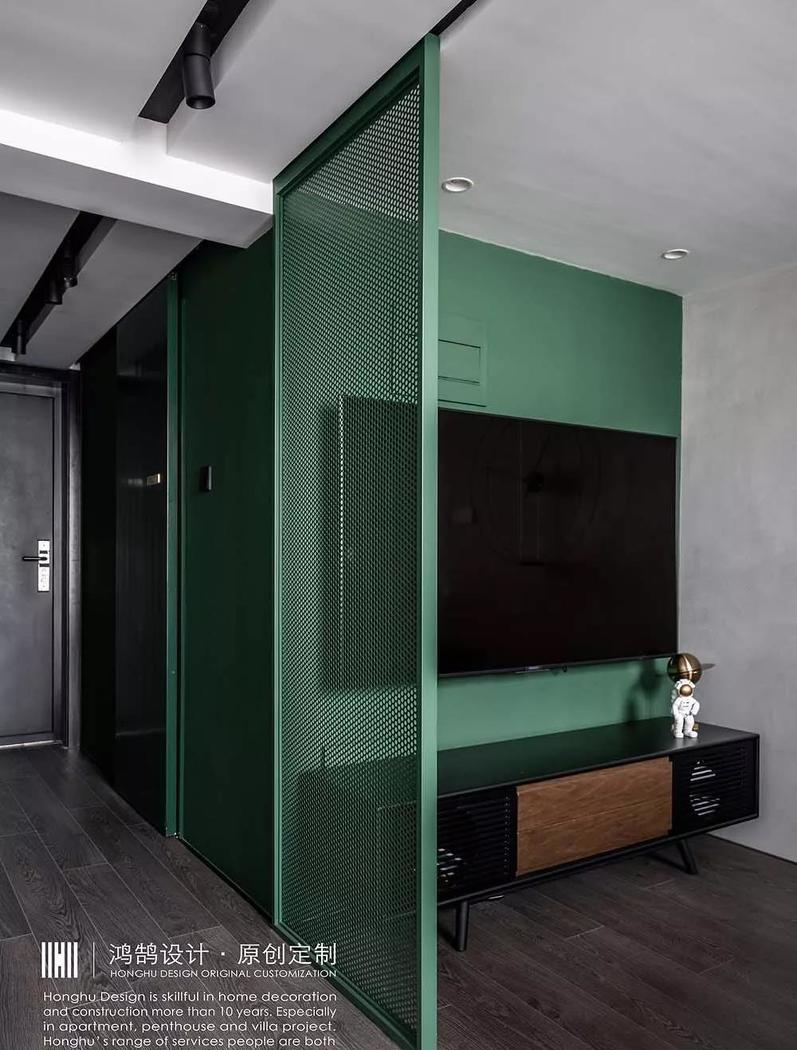 绍兴鸿鹄设计 · 60㎡独居 loft公寓,多功能空间改造-21