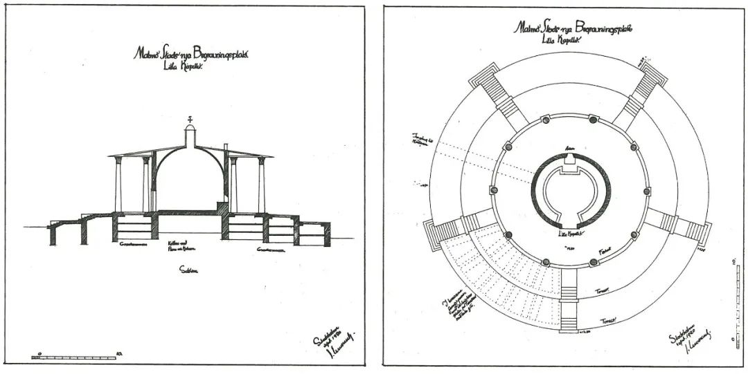 林地公墓(Woodland Cemetery)丨瑞典斯德哥尔摩丨Asplund和Lewerentz-45