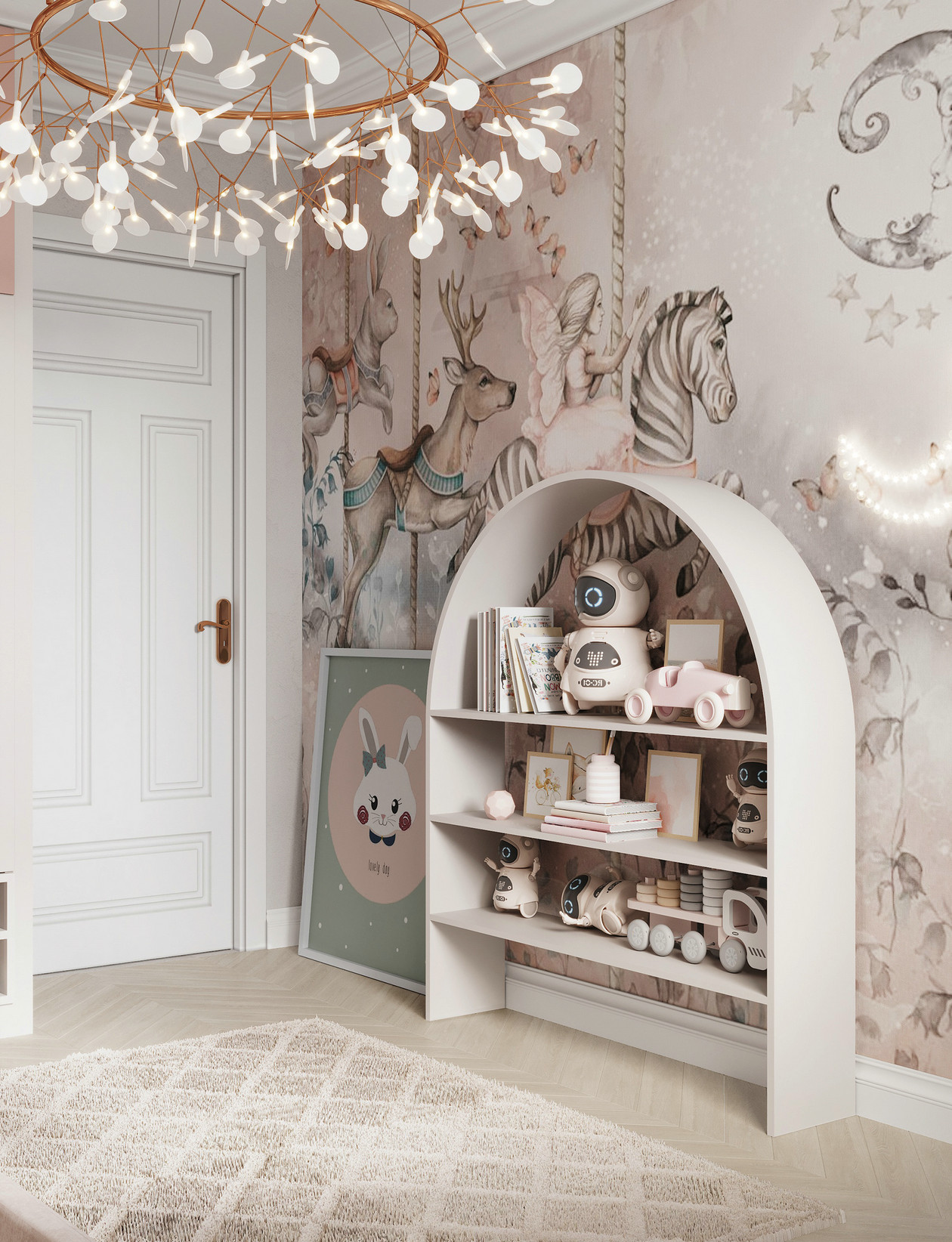 白色系+金属室内设计-17