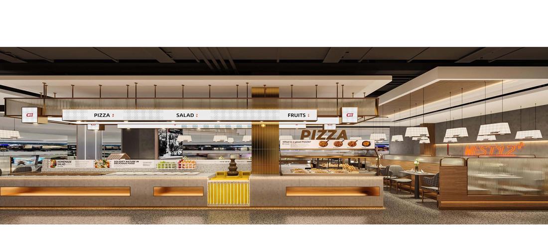 西十二街牛排丨槐房万达店-6