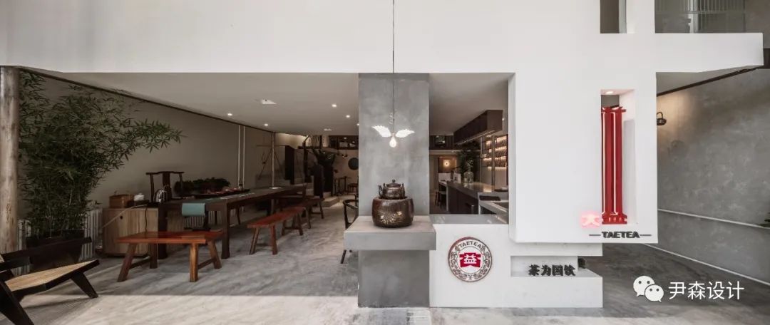 太原万象城大益茶体验馆 | 光与建筑的完美融合-20