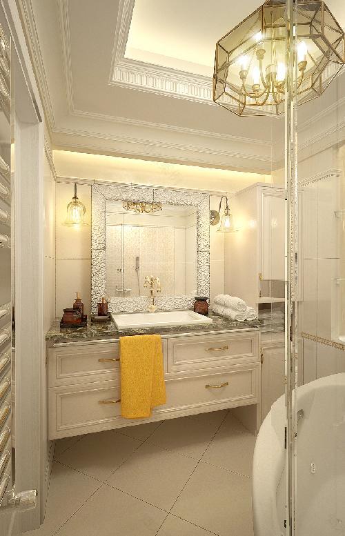 ЖК Шуваловский 90㎡公寓设计项目-2